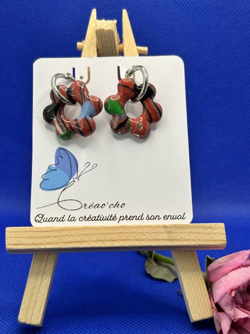 Boucles d'oreilles "Fleur" LBD11