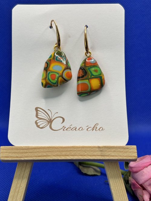 Boucles d'oreilles " Goutte" FDM2