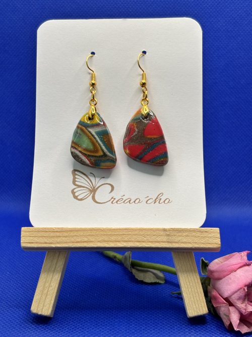 Boucles d'oreilles " Goutte" FDM4