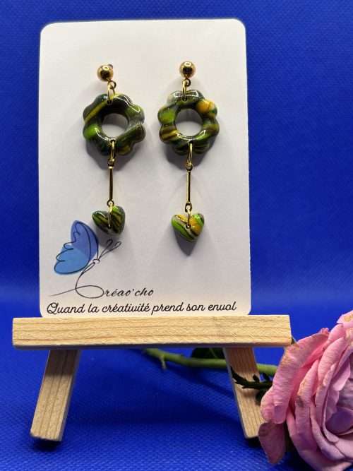Boucles d'oreilles "Fleur" MDVO2