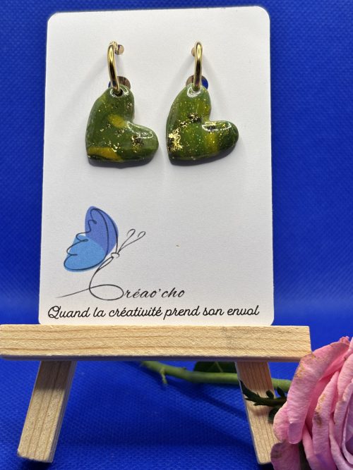Boucles d'oreilles "Coeur" MDVO6