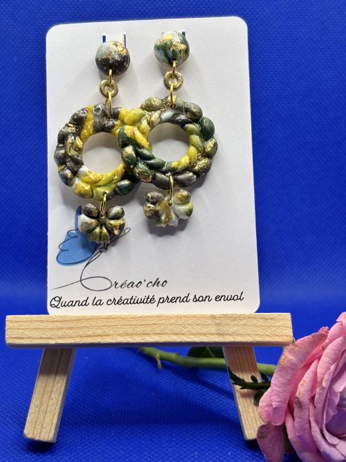 Boucles d'oreilles "couronne" MDVO11