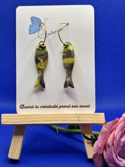 Boucles d'oreilles "Poisson" MDVO15