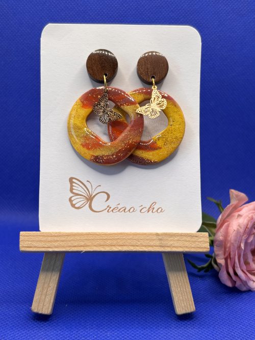 Boucles d'oreilles "Ronde" LEDO2