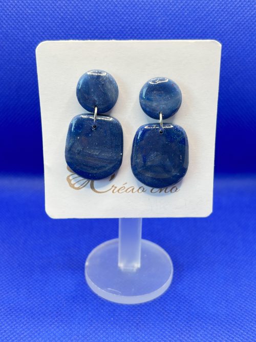 Boucles d'oreilles "Rectangle" DBM1