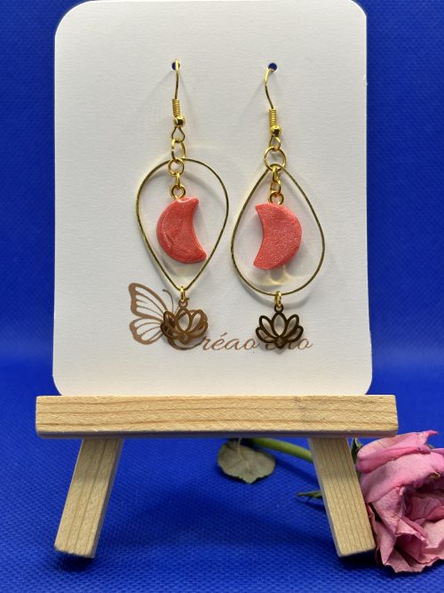 Boucles d'oreilles "lune" MDR7
