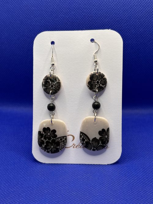 Boucles d'oreilles "pendantes" BEN5