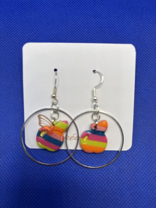 Boucles d'oreilles "Pomme" LLEF26
