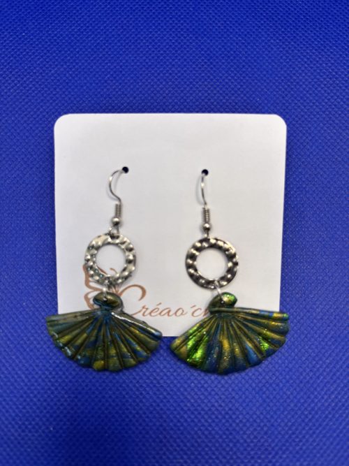 Boucles d'oreilles "Eventail"LVD8